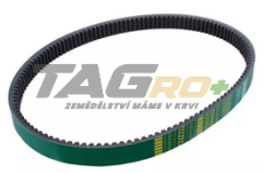Řemen GATES 1453965 variátoru EPDM zelený ozubený