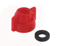 Bajonetová matice SW8-10 červená